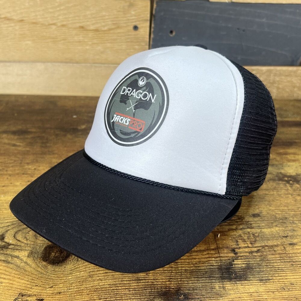 Dragon Jacks Pro Surf Boards Trucker Mesh Snapback Hat Baseball Cap